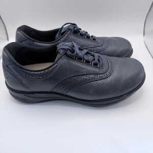 SAS Walk Easy women's walking comfort shoes, Indigo/blueberry